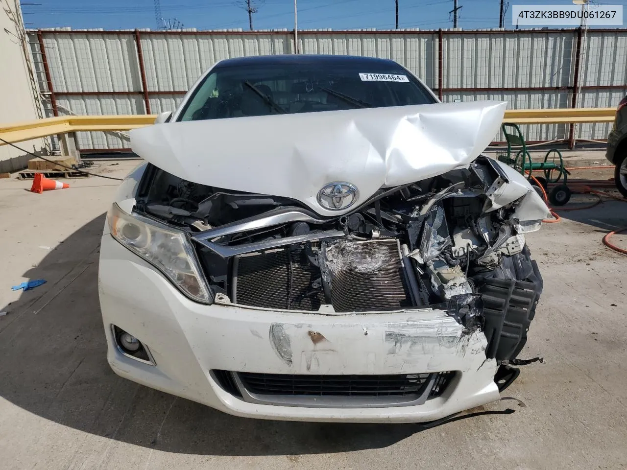 2013 Toyota Venza Le VIN: 4T3ZK3BB9DU061267 Lot: 71996464