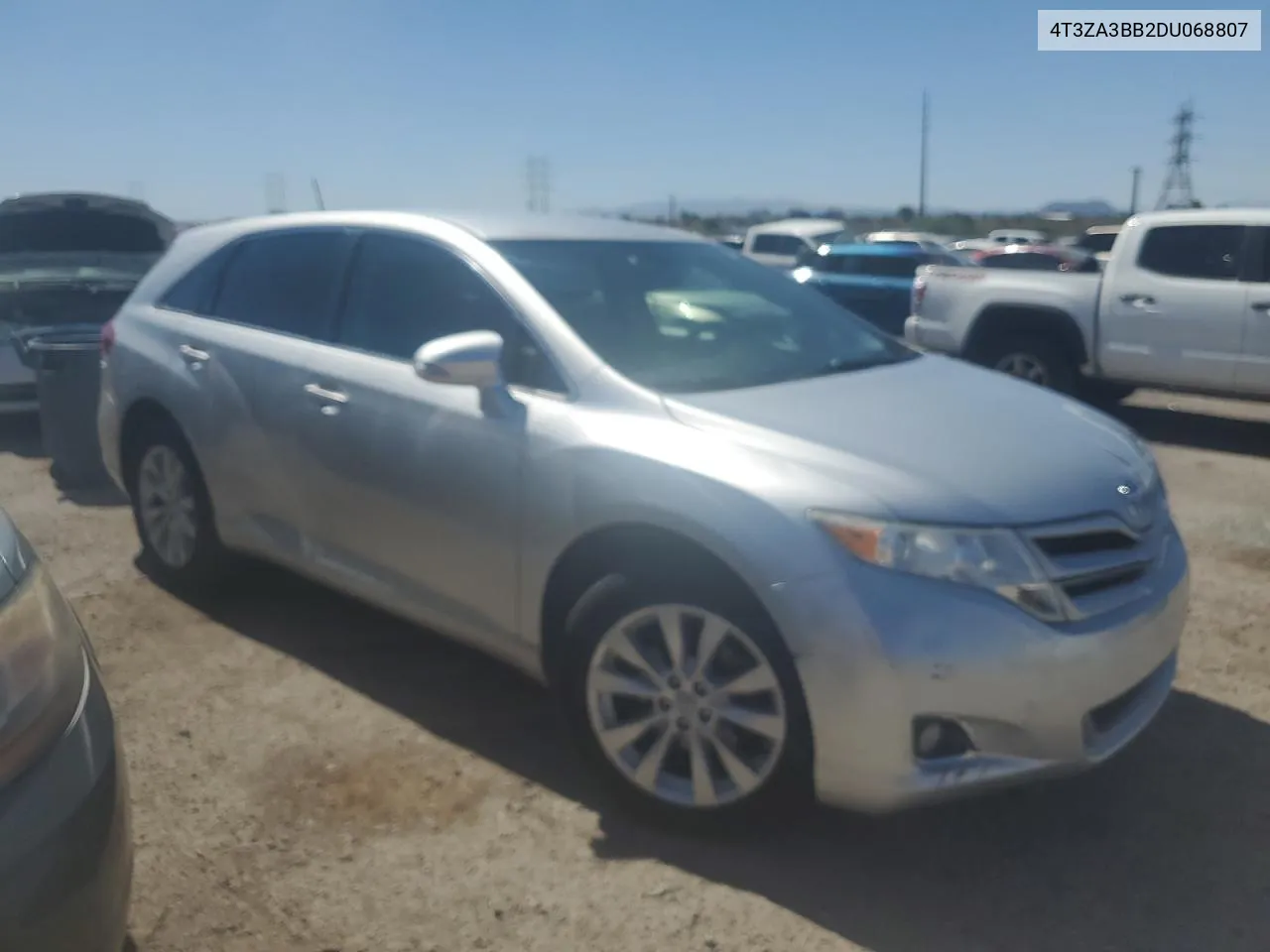 2013 Toyota Venza Le VIN: 4T3ZA3BB2DU068807 Lot: 72062104