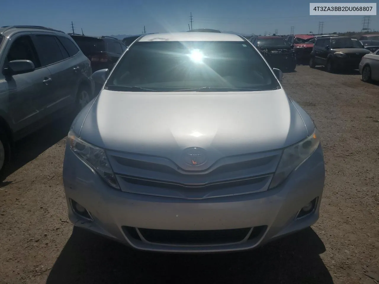 2013 Toyota Venza Le VIN: 4T3ZA3BB2DU068807 Lot: 72062104