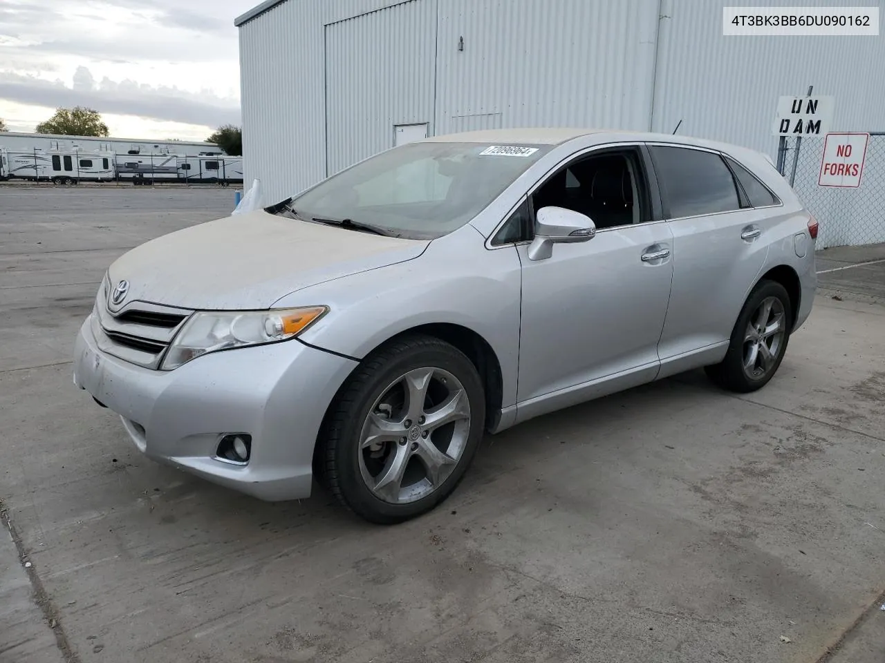 2013 Toyota Venza Le VIN: 4T3BK3BB6DU090162 Lot: 72096964