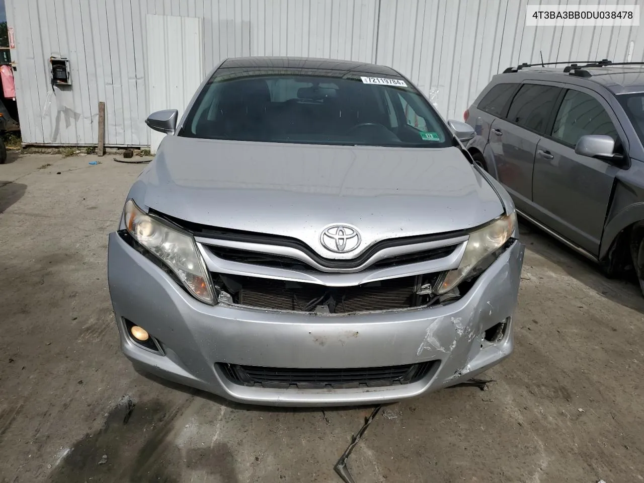 2013 Toyota Venza Le VIN: 4T3BA3BB0DU038478 Lot: 72119784