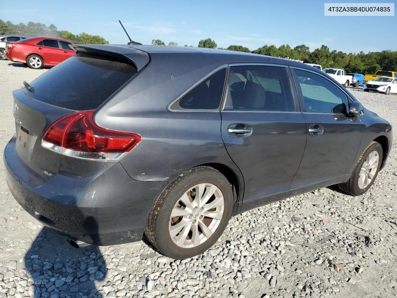 2013 Toyota Venza Le VIN: 4T3ZA3BB4DU074835 Lot: 72268334