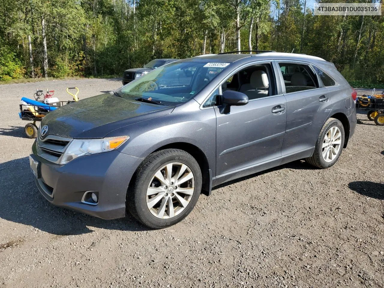 2013 Toyota Venza Le VIN: 4T3BA3BB1DU035136 Lot: 72383294