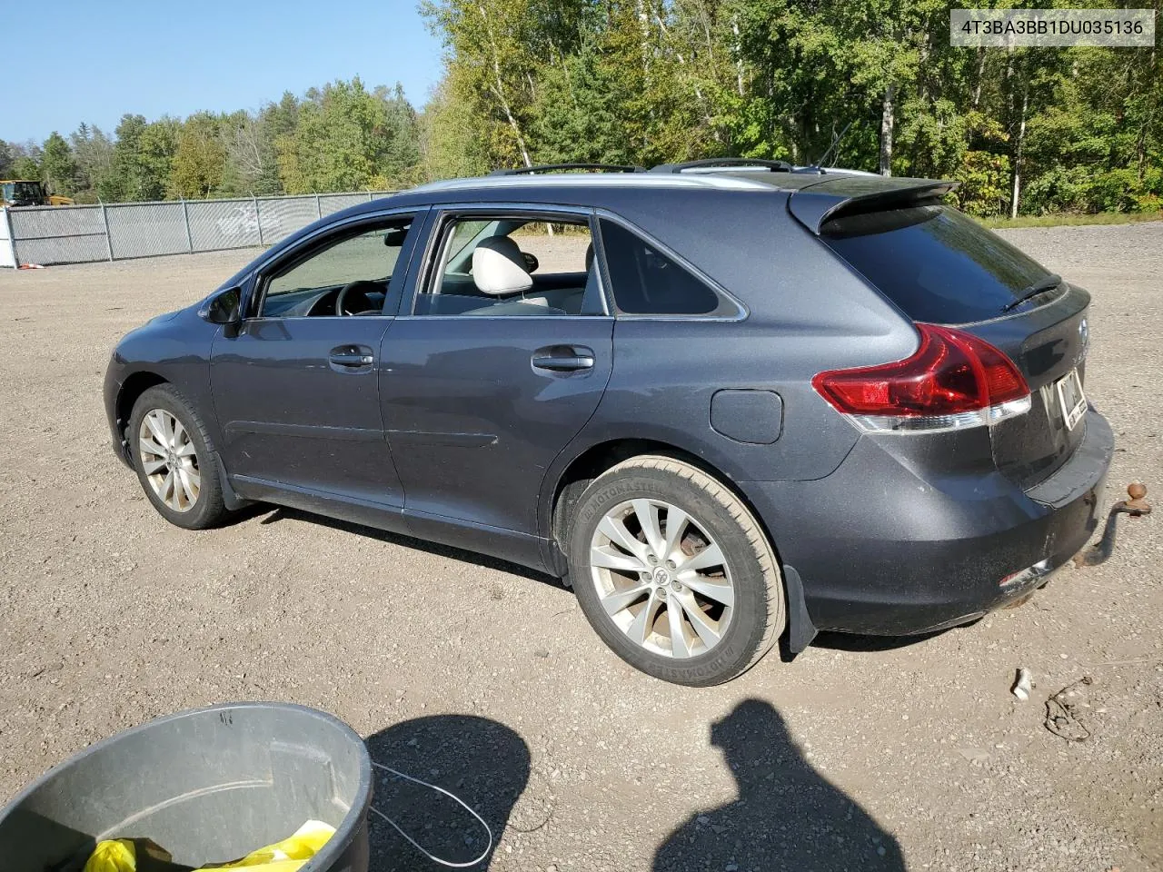 2013 Toyota Venza Le VIN: 4T3BA3BB1DU035136 Lot: 72383294