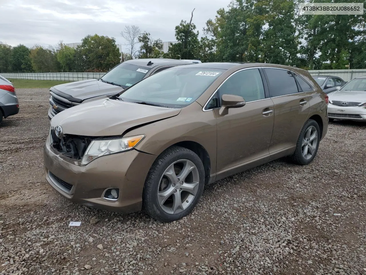 4T3BK3BB2DU088652 2013 Toyota Venza Le