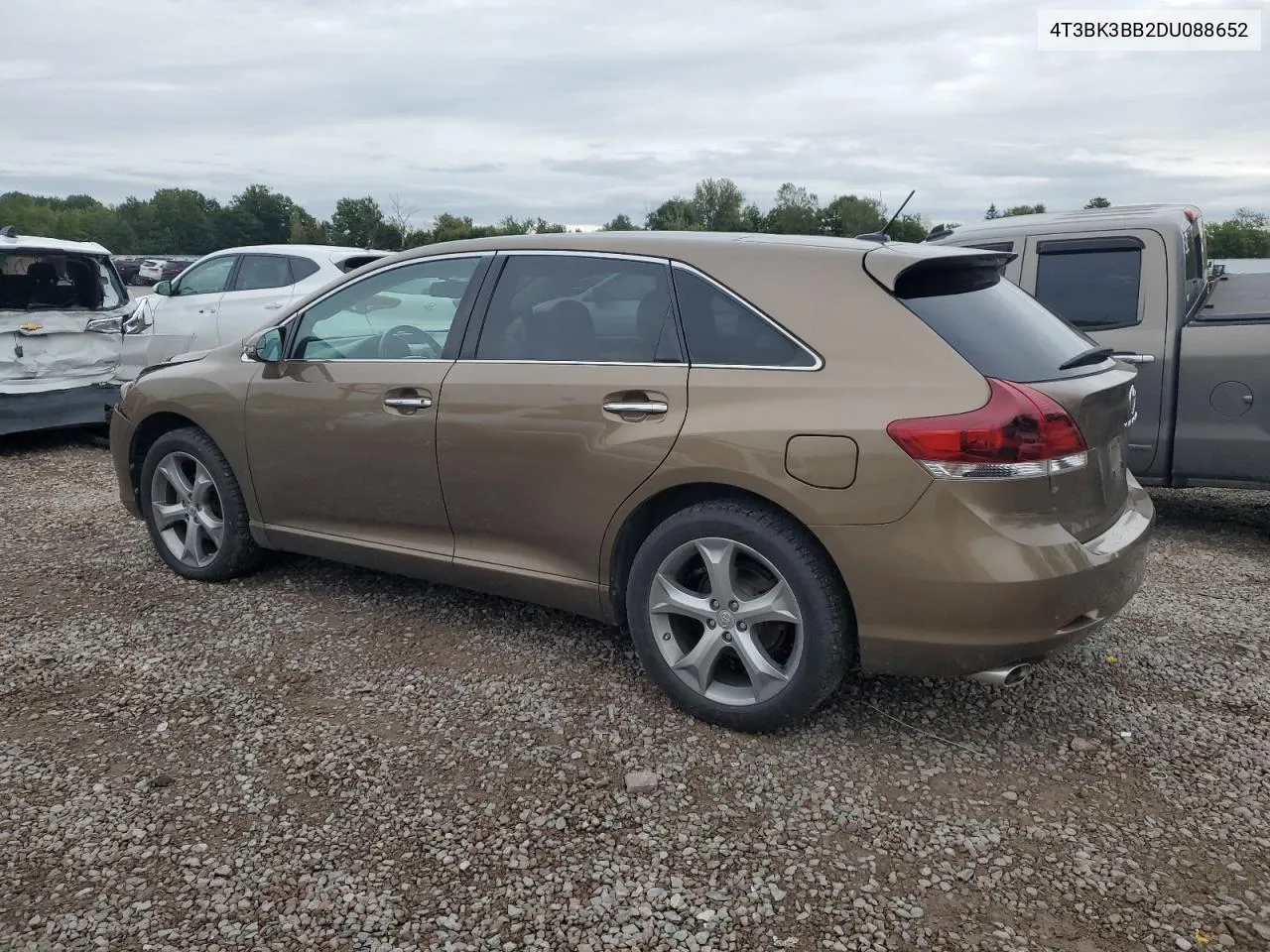 2013 Toyota Venza Le VIN: 4T3BK3BB2DU088652 Lot: 72612104