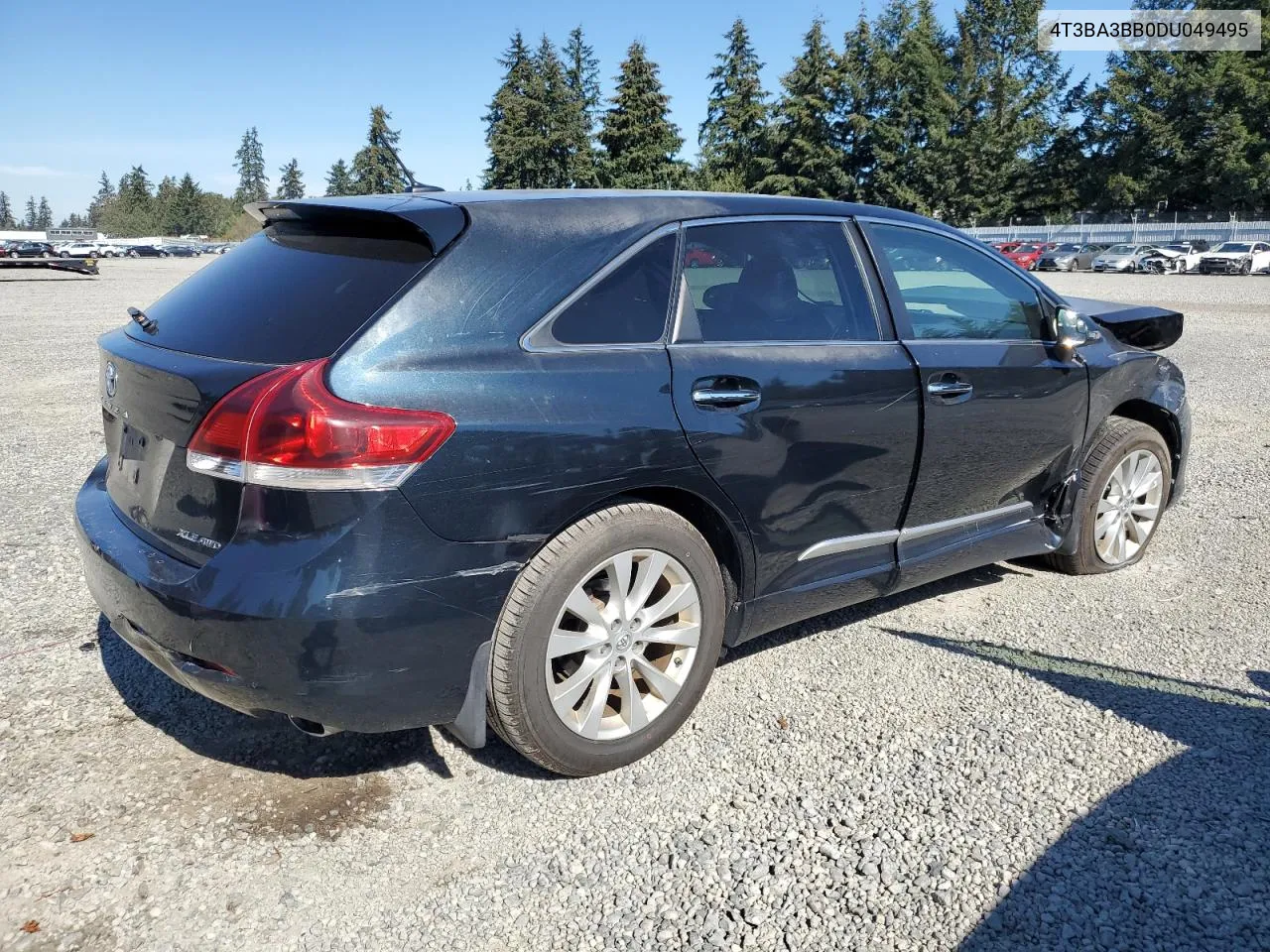 2013 Toyota Venza Le VIN: 4T3BA3BB0DU049495 Lot: 73411414