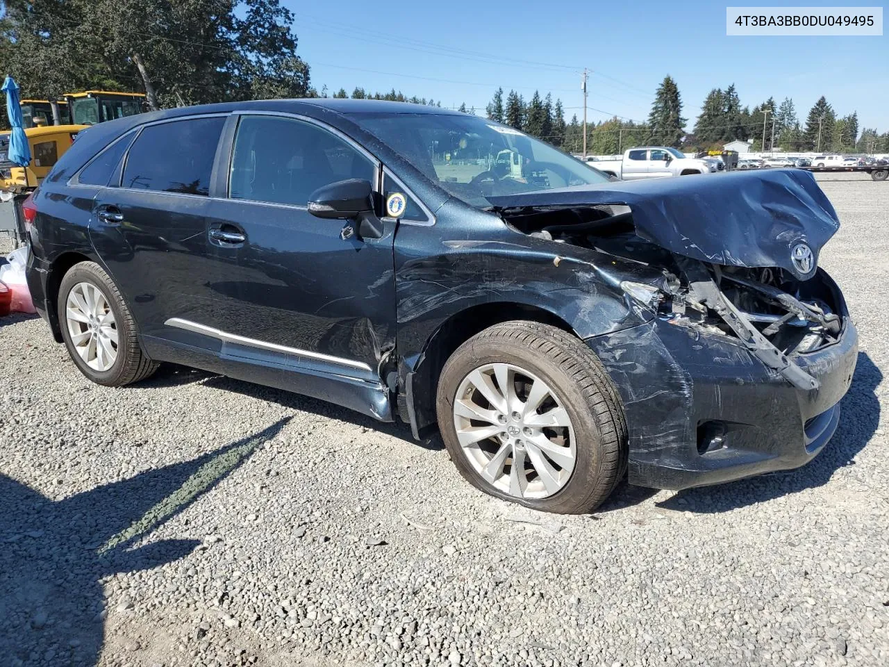 2013 Toyota Venza Le VIN: 4T3BA3BB0DU049495 Lot: 73411414