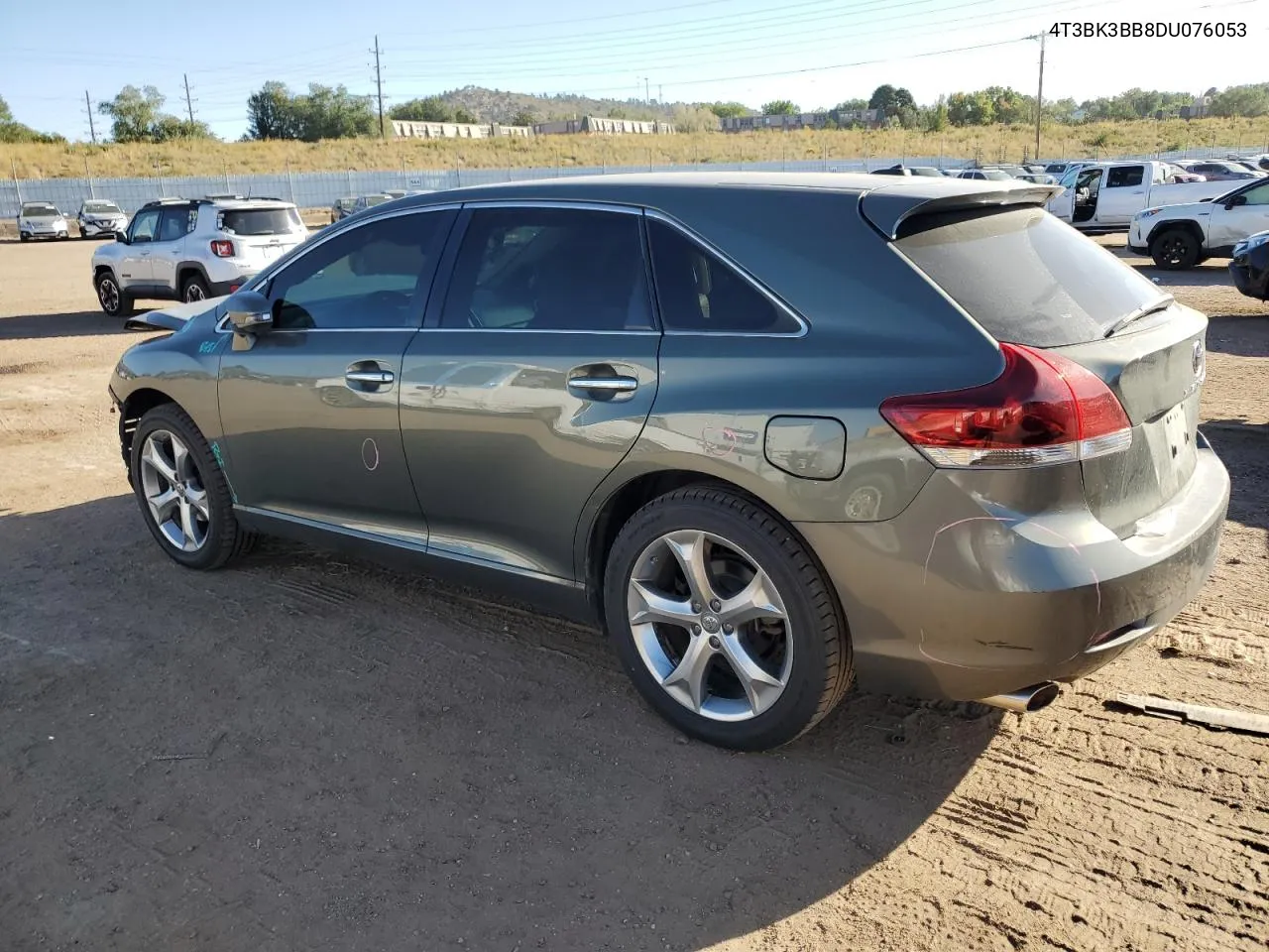 2013 Toyota Venza Le VIN: 4T3BK3BB8DU076053 Lot: 73625184