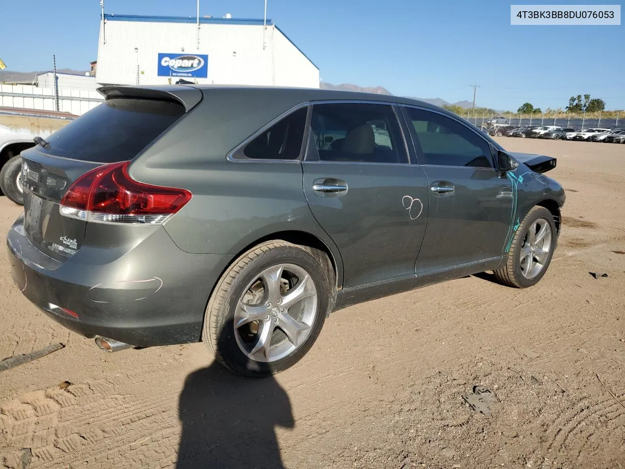 2013 Toyota Venza Le VIN: 4T3BK3BB8DU076053 Lot: 73625184