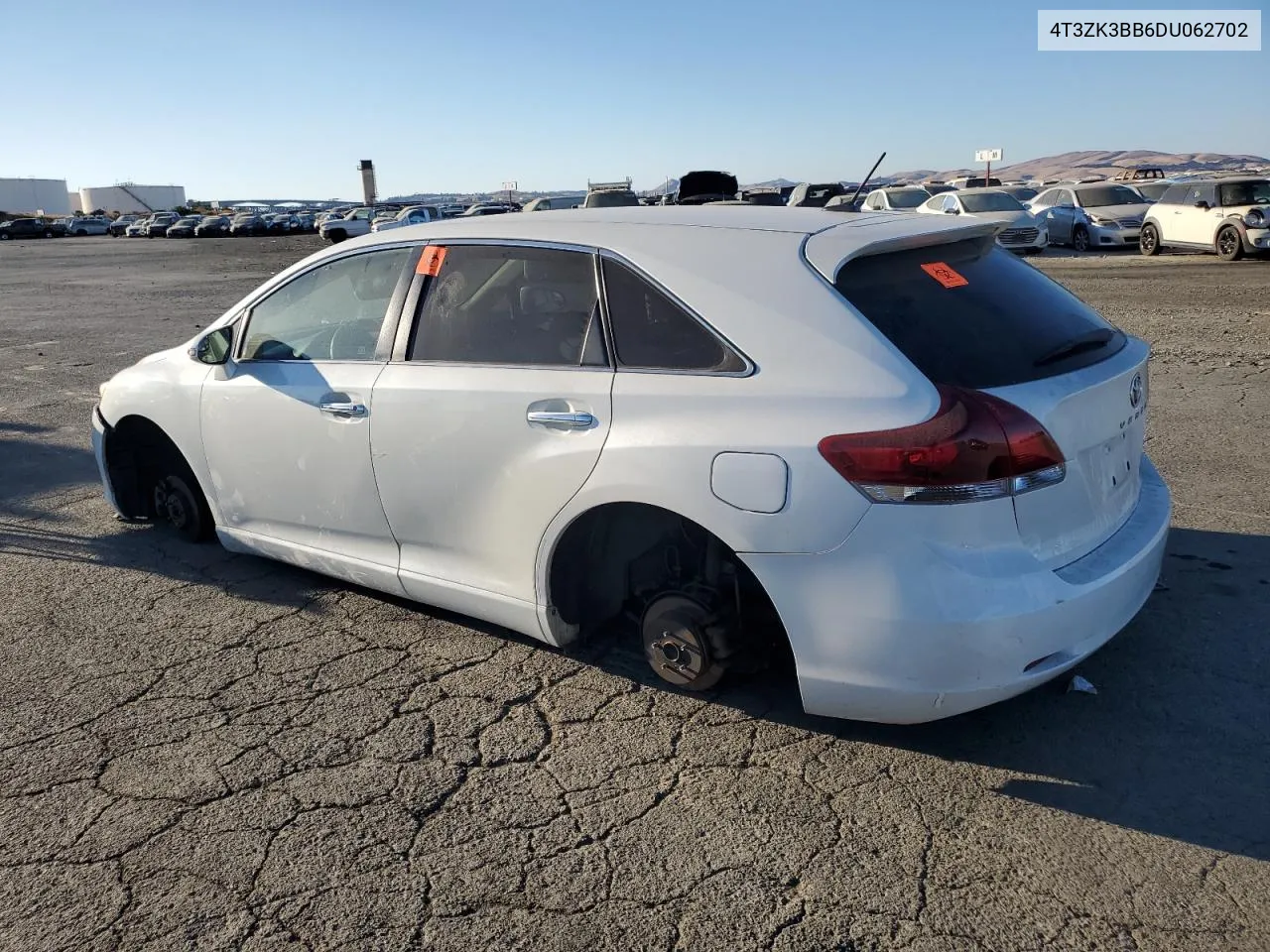 2013 Toyota Venza Le VIN: 4T3ZK3BB6DU062702 Lot: 73690104