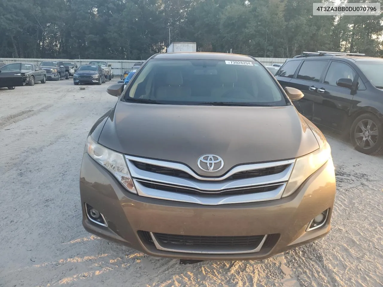 2013 Toyota Venza Le VIN: 4T3ZA3BB0DU070796 Lot: 73928204