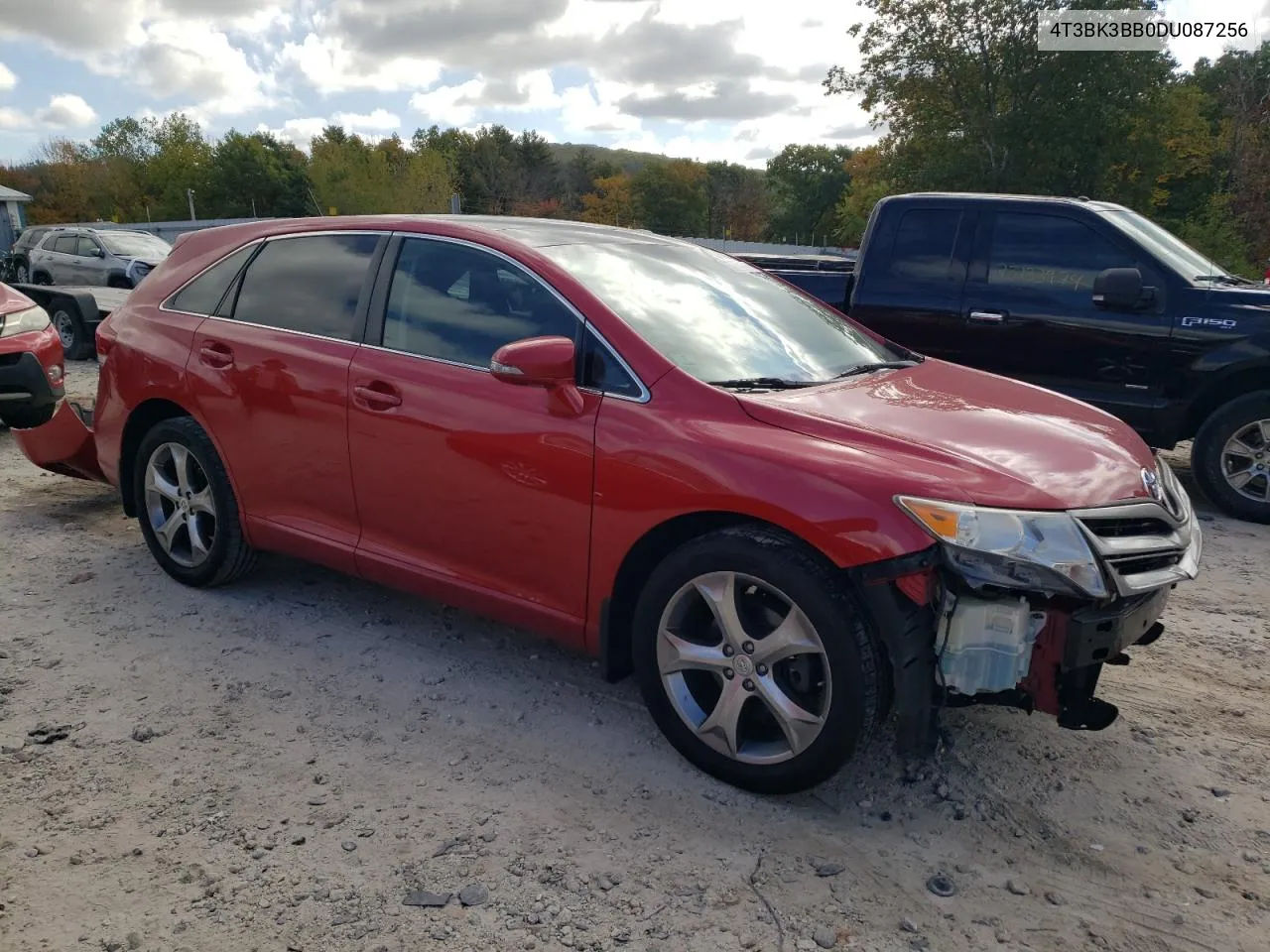 2013 Toyota Venza Le VIN: 4T3BK3BB0DU087256 Lot: 73994714