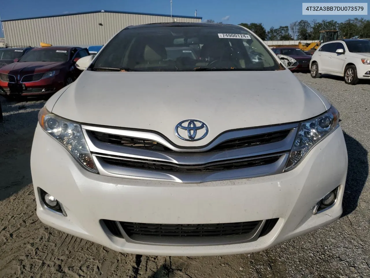 2013 Toyota Venza Le VIN: 4T3ZA3BB7DU073579 Lot: 74900124