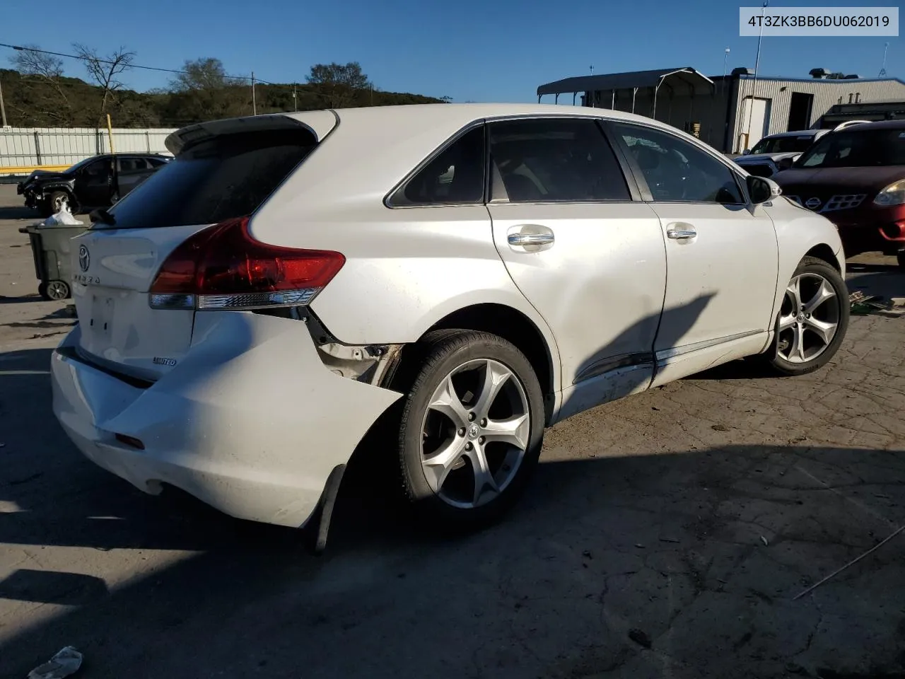 2013 Toyota Venza Le VIN: 4T3ZK3BB6DU062019 Lot: 75348474