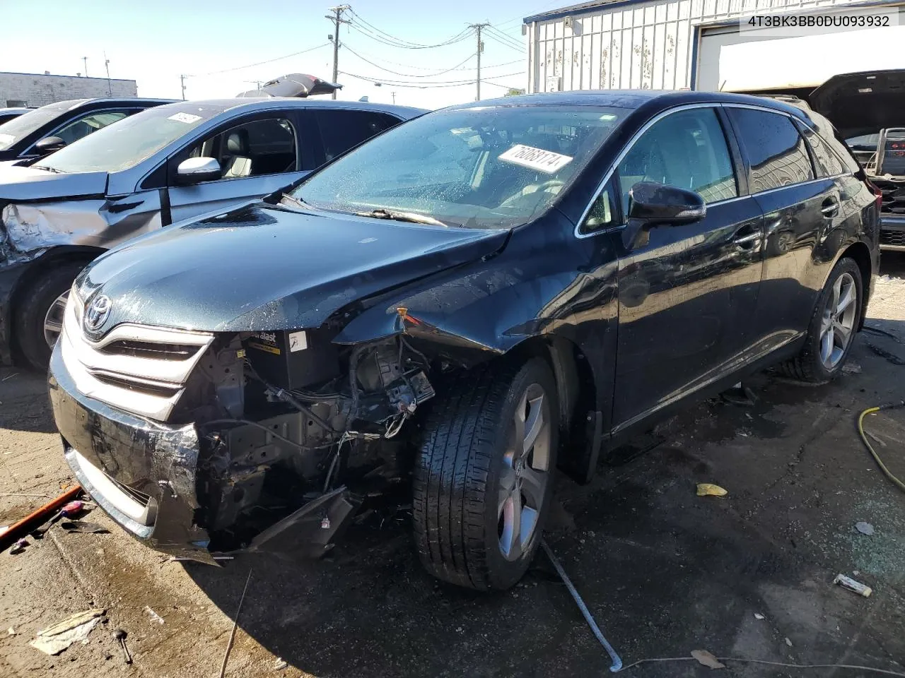 2013 Toyota Venza Le VIN: 4T3BK3BB0DU093932 Lot: 76068174