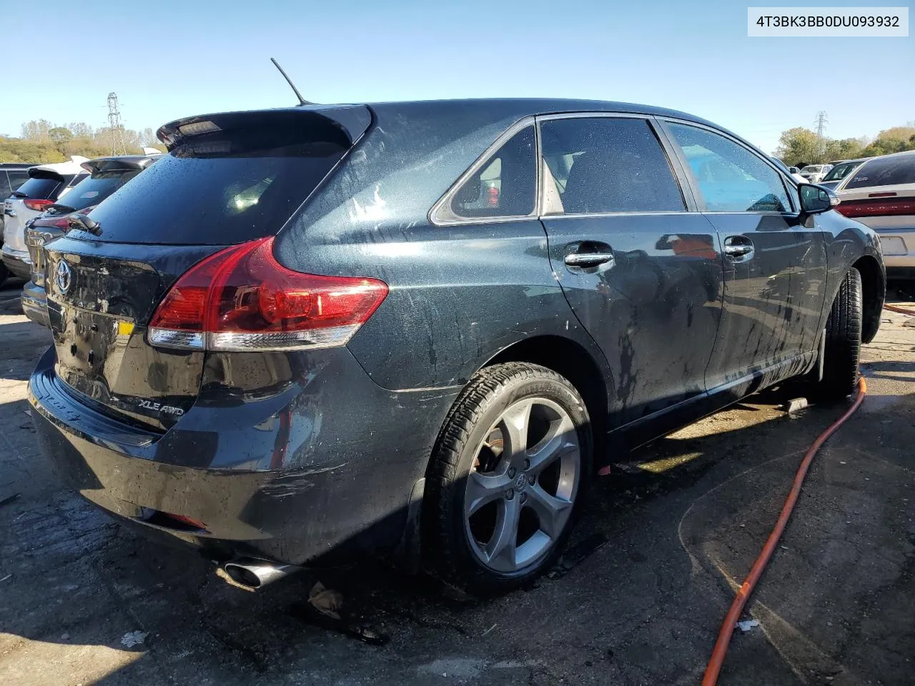 2013 Toyota Venza Le VIN: 4T3BK3BB0DU093932 Lot: 76068174