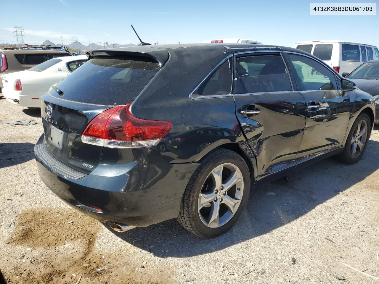 2013 Toyota Venza Le VIN: 4T3ZK3BB3DU061703 Lot: 76139094