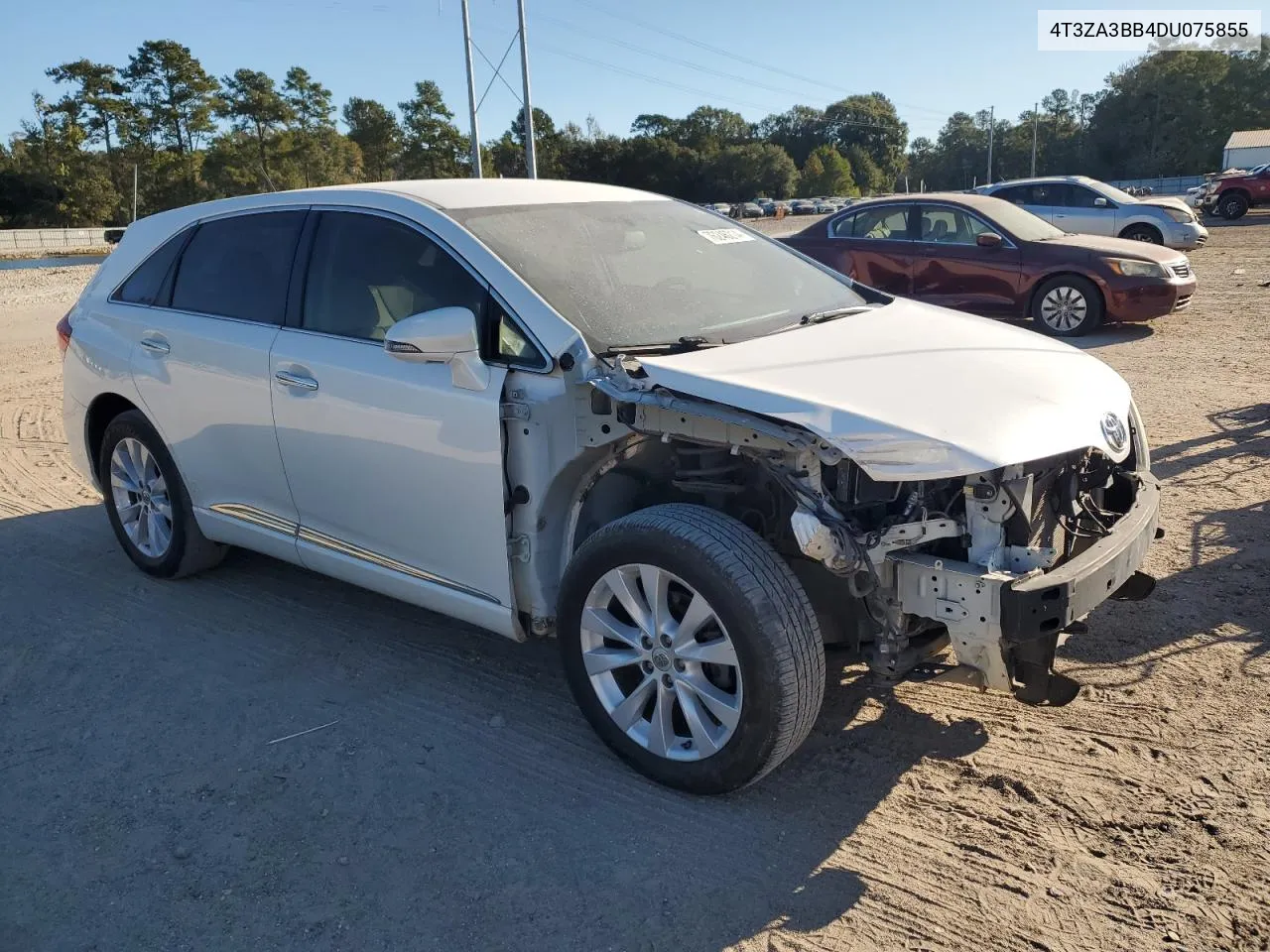 2013 Toyota Venza Le VIN: 4T3ZA3BB4DU075855 Lot: 76246214