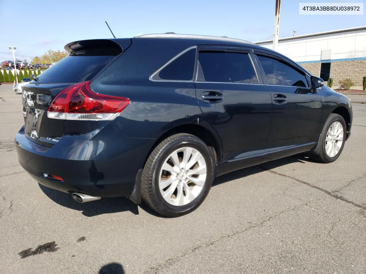 2013 Toyota Venza Le VIN: 4T3BA3BB8DU038972 Lot: 76255104