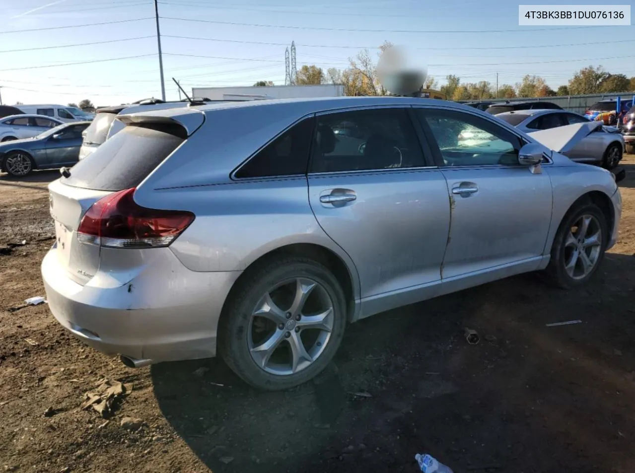 2013 Toyota Venza Le VIN: 4T3BK3BB1DU076136 Lot: 76579964