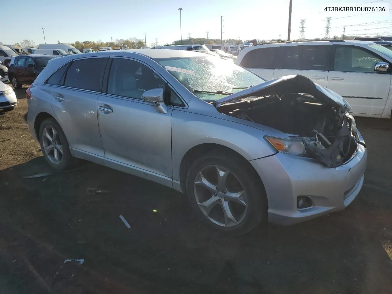 2013 Toyota Venza Le VIN: 4T3BK3BB1DU076136 Lot: 76579964