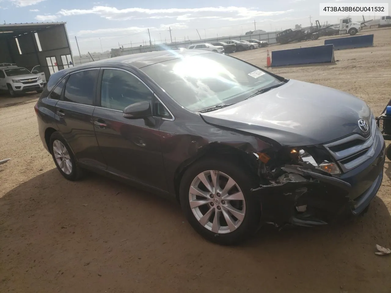 2013 Toyota Venza Le VIN: 4T3BA3BB6DU041532 Lot: 77116574