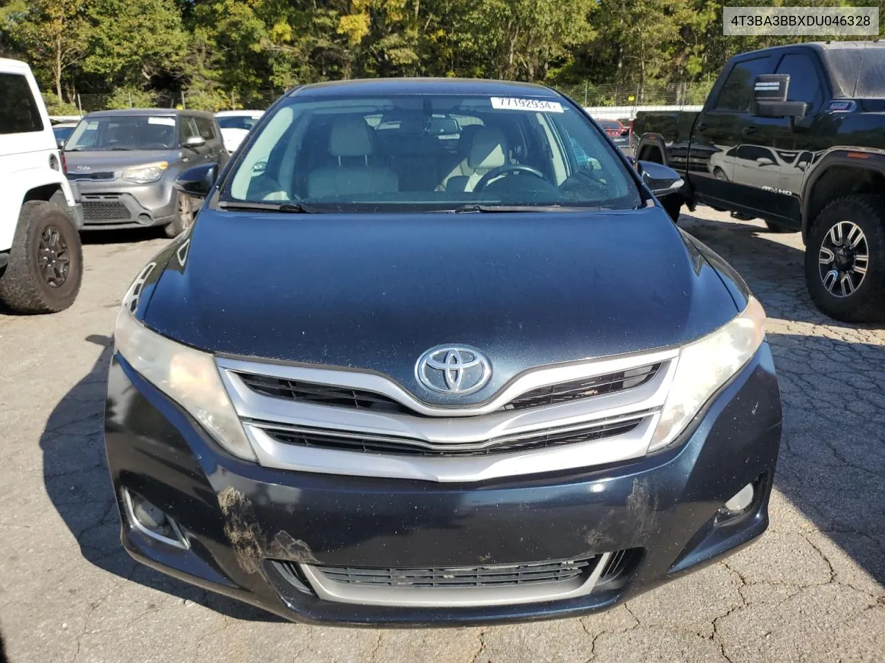 2013 Toyota Venza Le VIN: 4T3BA3BBXDU046328 Lot: 77192934