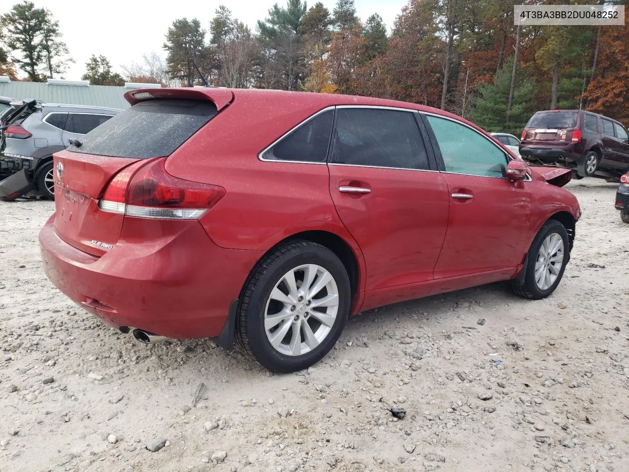 2013 Toyota Venza Le VIN: 4T3BA3BB2DU048252 Lot: 77326364