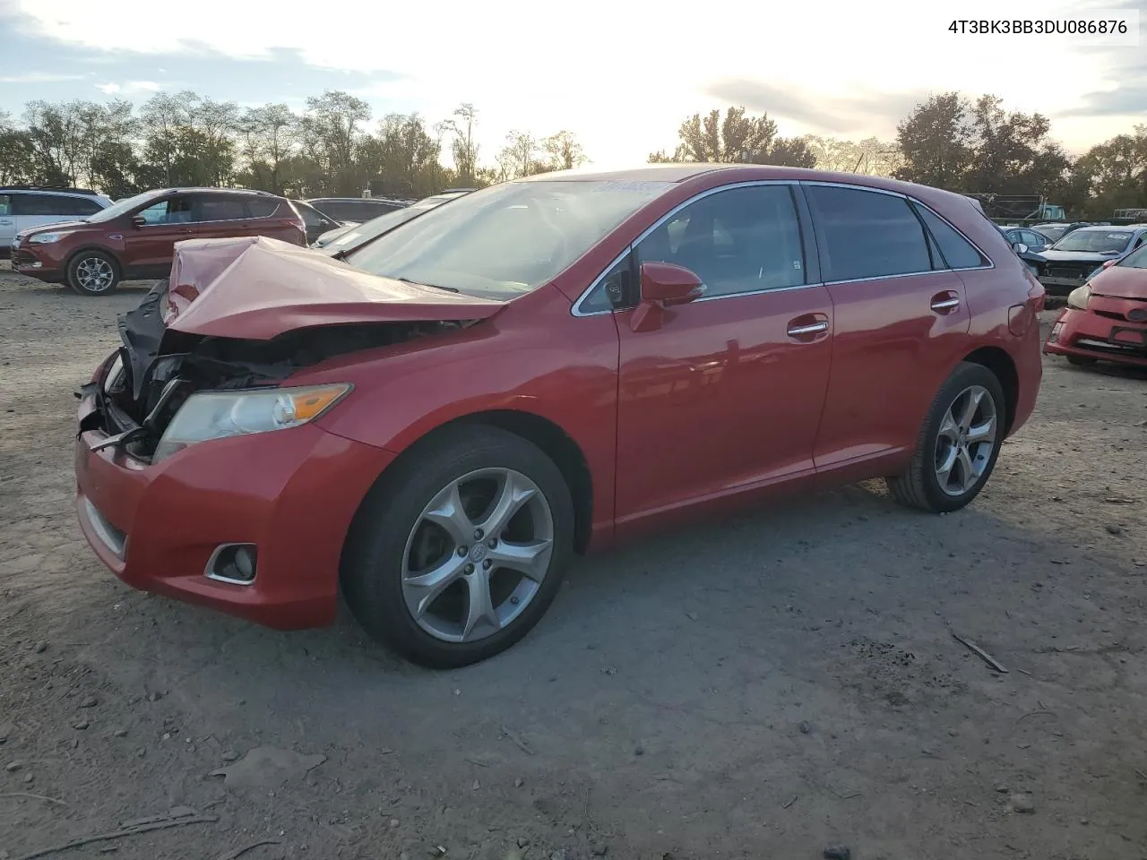 2013 Toyota Venza Le VIN: 4T3BK3BB3DU086876 Lot: 78136554