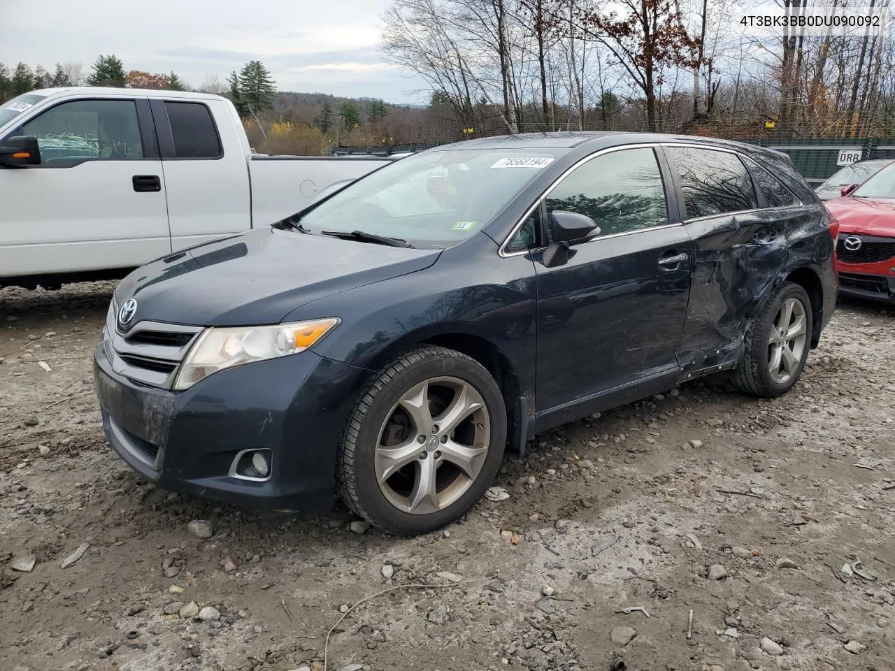 2013 Toyota Venza Le VIN: 4T3BK3BB0DU090092 Lot: 78568194