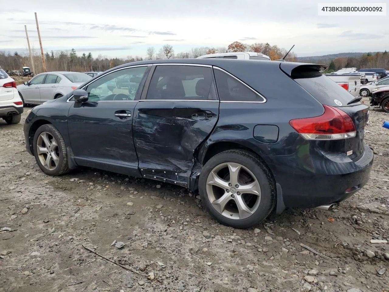 2013 Toyota Venza Le VIN: 4T3BK3BB0DU090092 Lot: 78568194