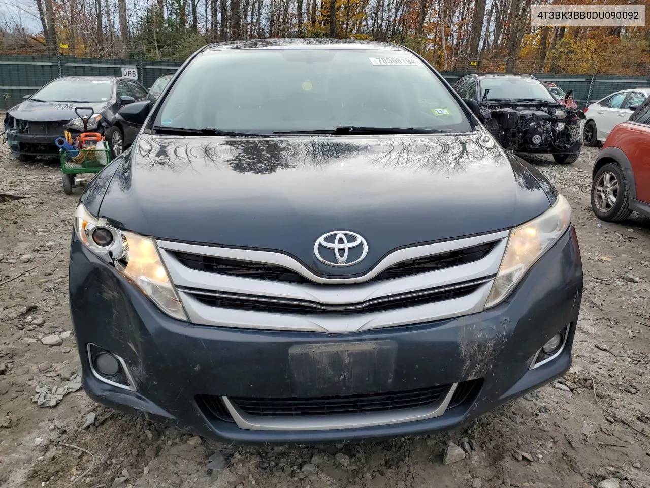 2013 Toyota Venza Le VIN: 4T3BK3BB0DU090092 Lot: 78568194