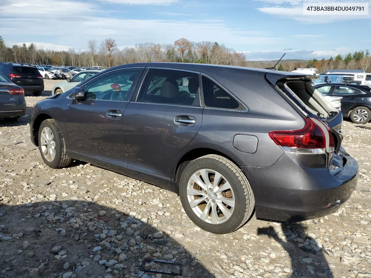 2013 Toyota Venza Le VIN: 4T3BA3BB4DU049791 Lot: 78593454