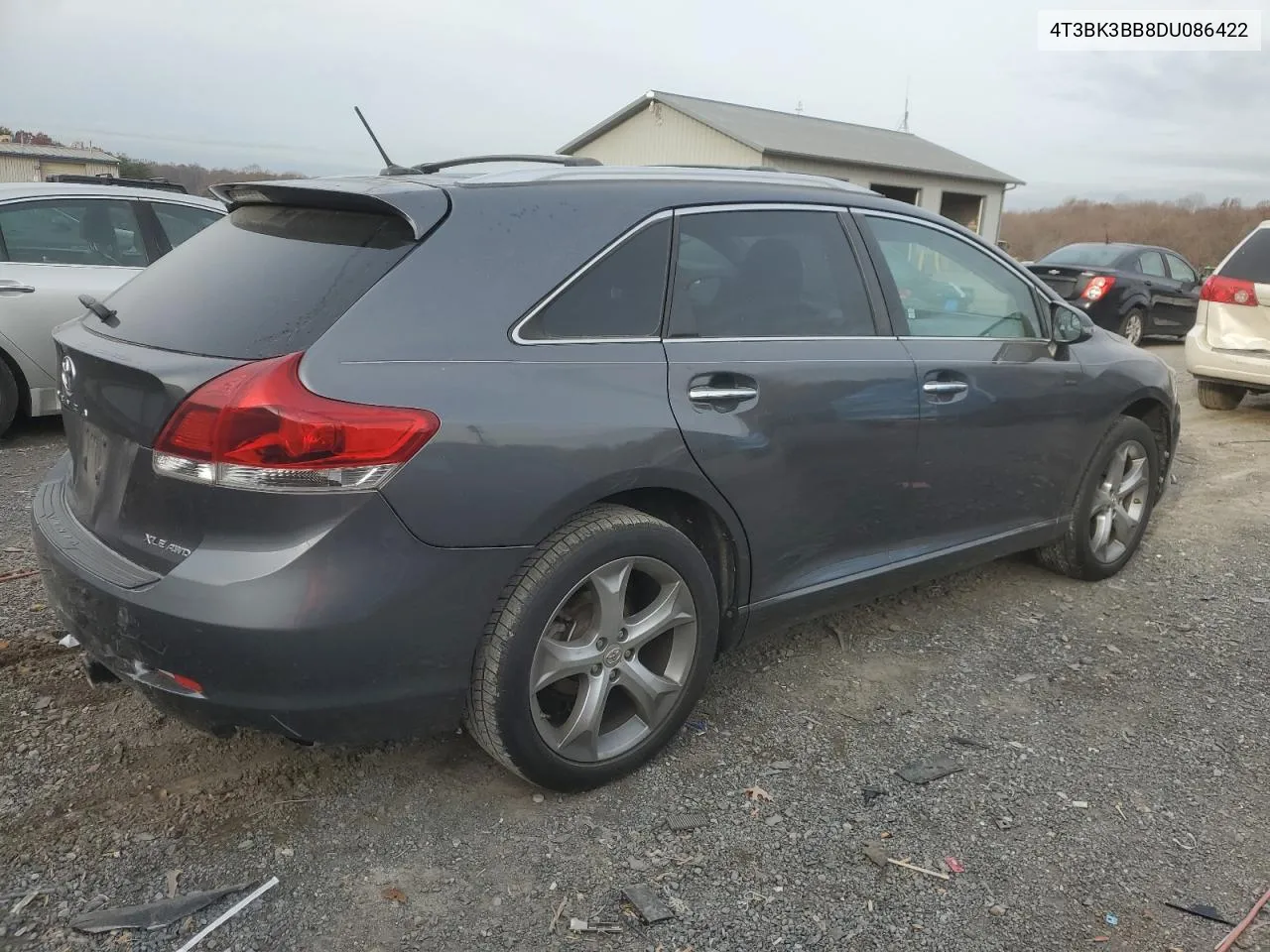 2013 Toyota Venza Le VIN: 4T3BK3BB8DU086422 Lot: 78643574