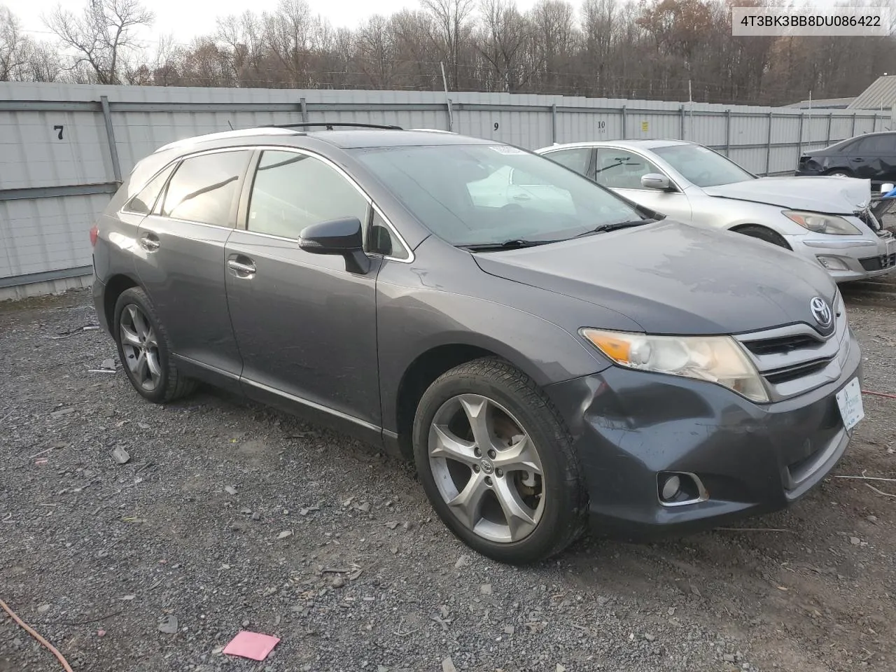 2013 Toyota Venza Le VIN: 4T3BK3BB8DU086422 Lot: 78643574