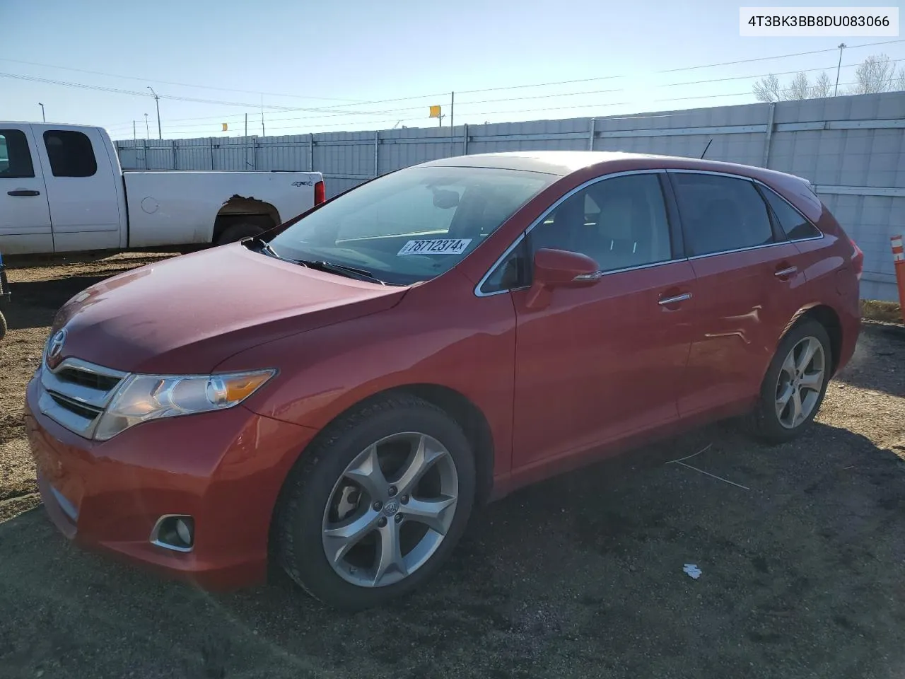 2013 Toyota Venza Le VIN: 4T3BK3BB8DU083066 Lot: 78712374