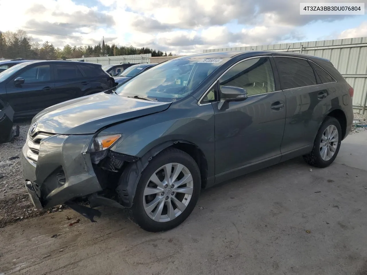 2013 Toyota Venza Le VIN: 4T3ZA3BB3DU076804 Lot: 78735814