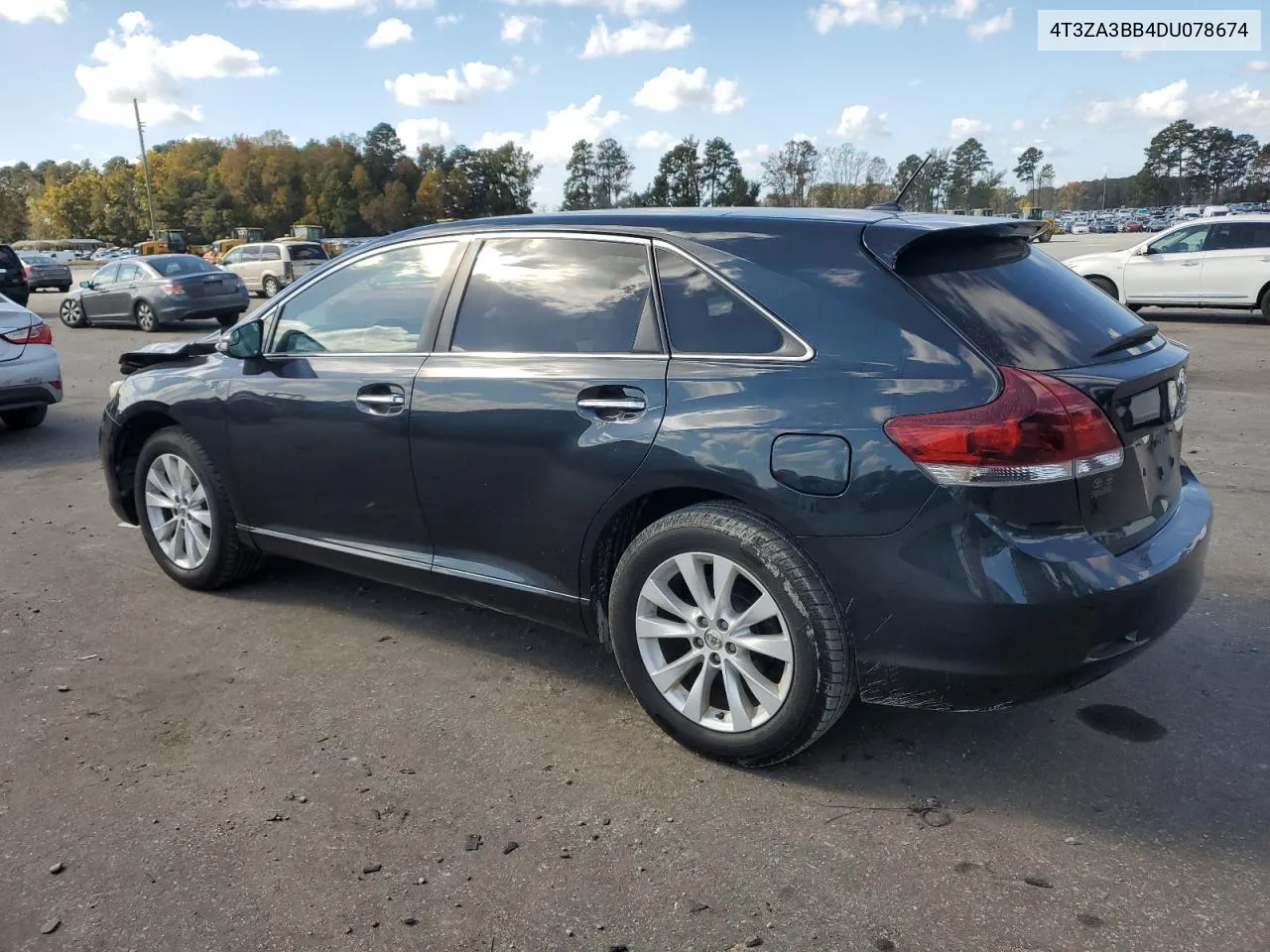 2013 Toyota Venza Le VIN: 4T3ZA3BB4DU078674 Lot: 78777694