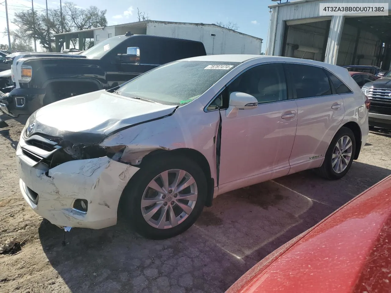 2013 Toyota Venza Le VIN: 4T3ZA3BB0DU071382 Lot: 78787474