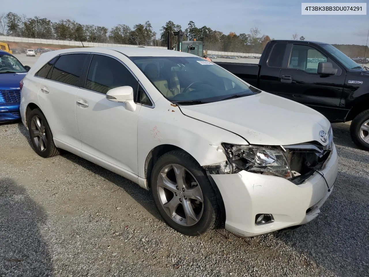 2013 Toyota Venza Le VIN: 4T3BK3BB3DU074291 Lot: 78789194