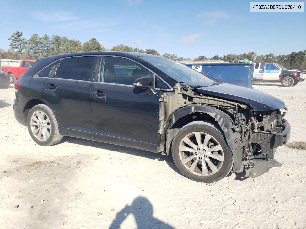 2013 Toyota Venza Le VIN: 4T3ZA3BB7DU070410 Lot: 80227594