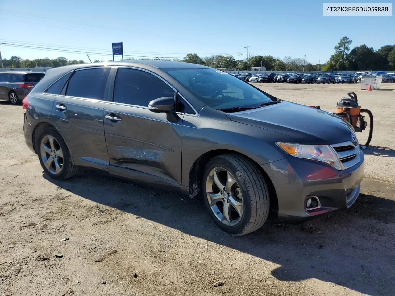 2013 Toyota Venza Le VIN: 4T3ZK3BB5DU059838 Lot: 81399544