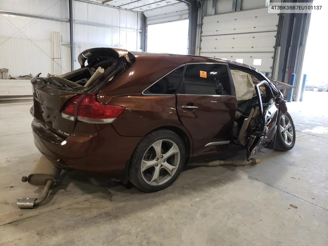 2014 Toyota Venza Le VIN: 4T3BK3BB7EU101137 Lot: 48061574