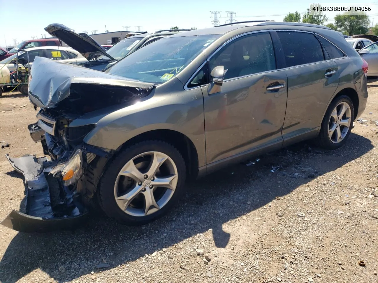 2014 Toyota Venza Le VIN: 4T3BK3BB0EU104056 Lot: 60487334