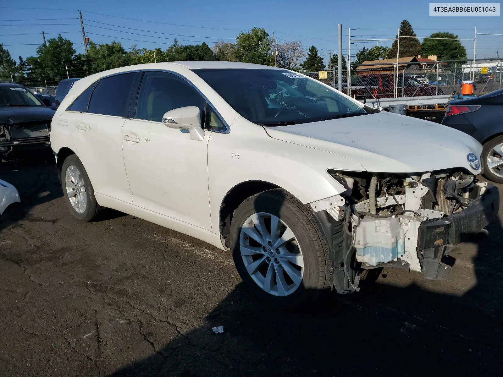 2014 Toyota Venza Le VIN: 4T3BA3BB6EU051043 Lot: 62407764