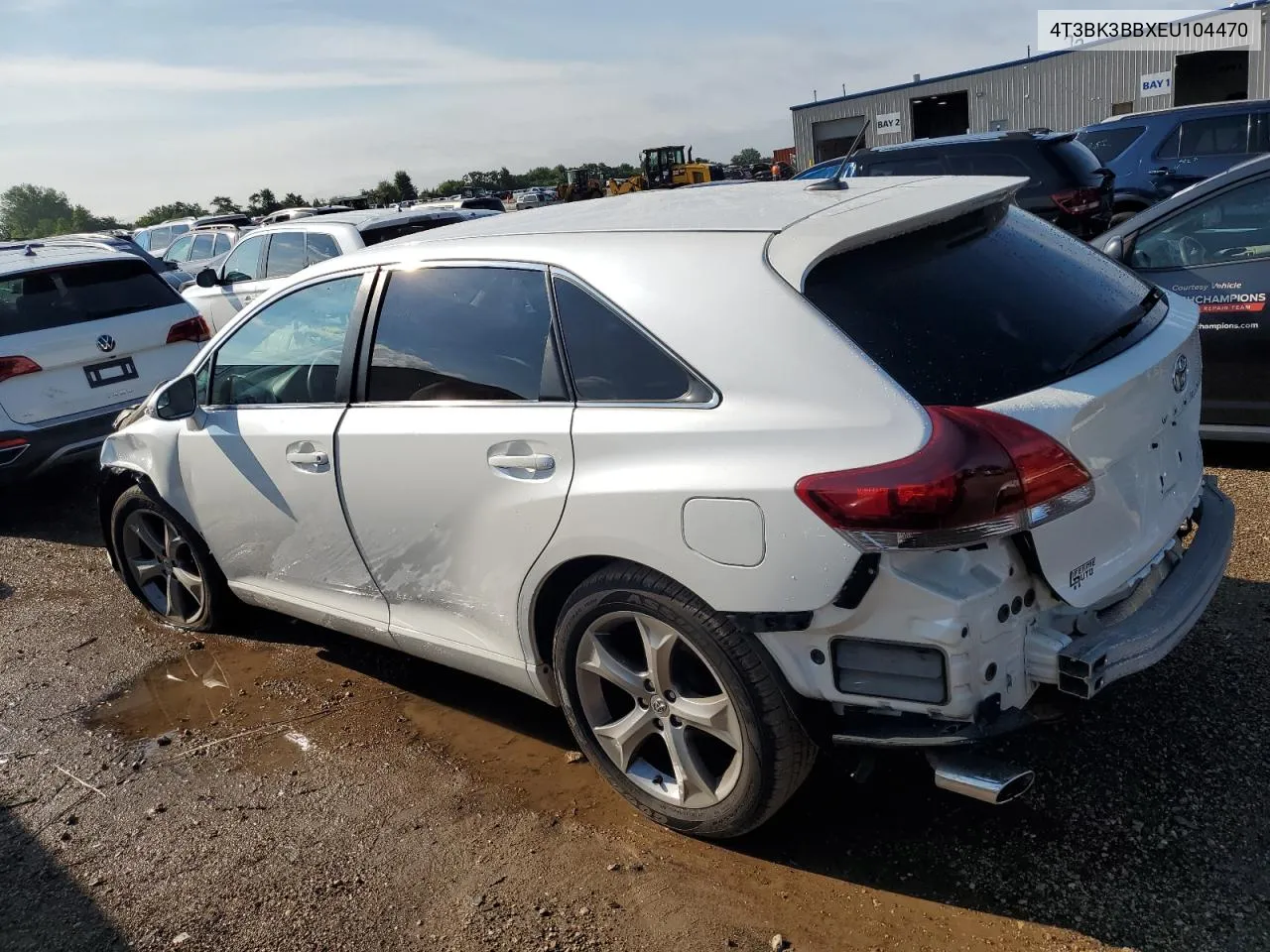 2014 Toyota Venza Le VIN: 4T3BK3BBXEU104470 Lot: 62669614