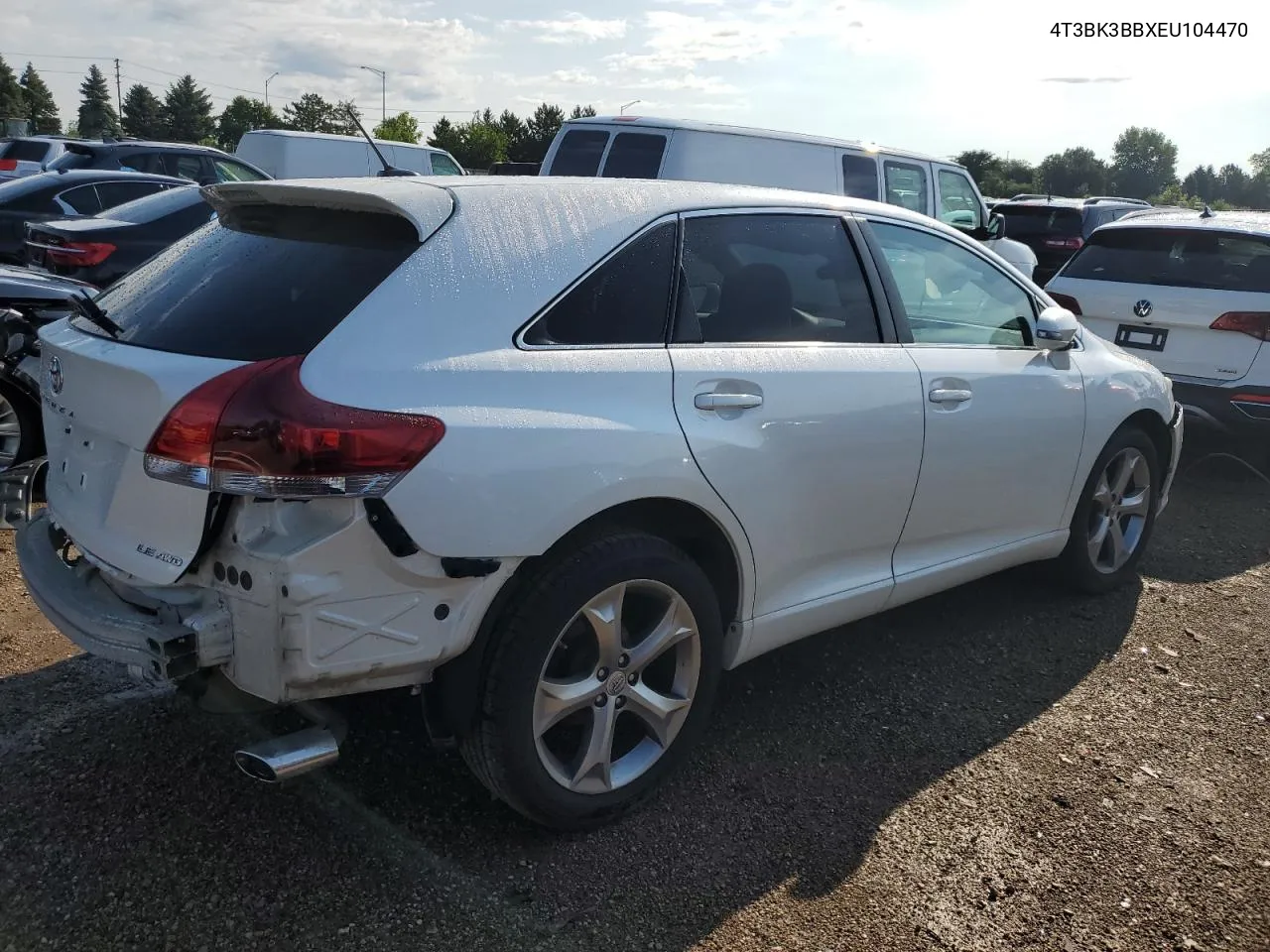 2014 Toyota Venza Le VIN: 4T3BK3BBXEU104470 Lot: 62669614