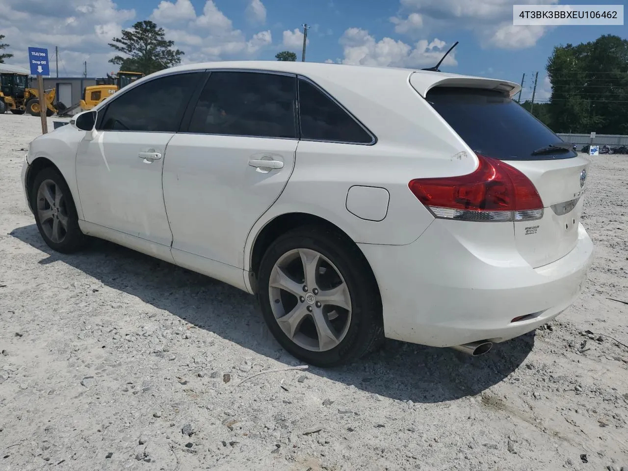 2014 Toyota Venza Le VIN: 4T3BK3BBXEU106462 Lot: 65612634