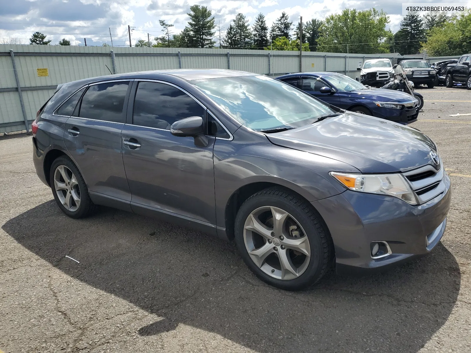 4T3ZK3BB0EU069453 2014 Toyota Venza Le